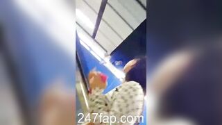 Panty Under Short Skirt Voyeur with Face Young Amateur Chinese Asian Girl 342x