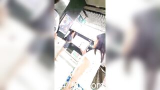 Panty Voyeur Upskirt with Face Young Amateur Chinese Asian Girl in Public 359