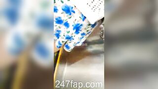 Panty Voyeur Upskirt with Face Young Amateur Chinese Asian Girl in Public 359