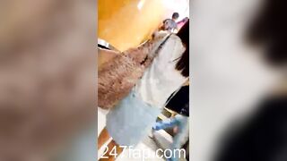 Under Skirt Record Voyeur with Face Young Amateur Chinese Asian Girl in Public 363