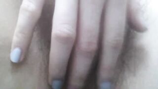 Vietnam Asian Amateur Dildo and Fingering her Hairy Pink Vagina  4-17-7