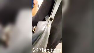 Panty Voyeur Upskirt with Face Young Amateur Chinese Asian Girl in Public 382