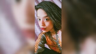 Beautiful Amateur Asian Chinese Leaked Selfie Showing Small Tits 5-c5-1