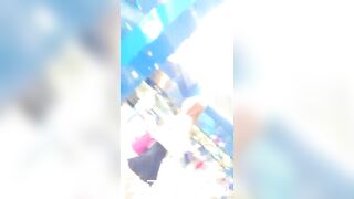 Panty Under Short Skirt Voyeur with Face Young Amateur Chinese Asian Girl 397