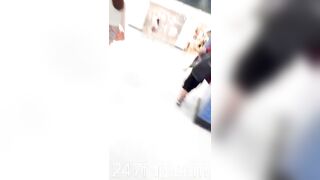 Panty Under Short Skirt Voyeur with Face Young Amateur Chinese Asian Girl 418