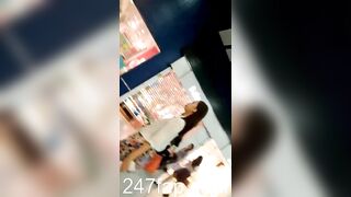 Panty Under Short Skirt Voyeur with Face Young Amateur Chinese Asian Girl 418