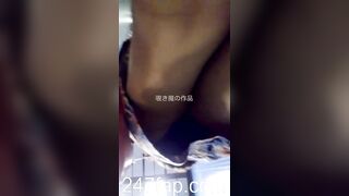 Panty Under Short Skirt Voyeur with Face Young Amateur Chinese Asian Girl 418