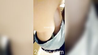 Panty Voyeur Upskirt with Face Young Amateur Chinese Asian Girl in Public 419