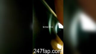 Low Angle Peeping Voyeur with Face Young Amateur Chinese Asian Girl in Public 428