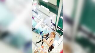 Panty Under Short Skirt Voyeur with Face Young Amateur Chinese Asian Girl 430