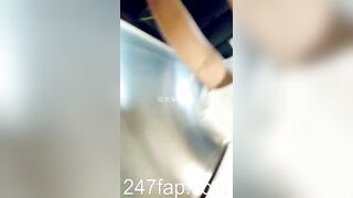 Under Skirt Record Voyeur with Face Young Amateur Chinese Asian Girl in Public 441