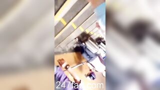 Panty Under Short Skirt Voyeur with Face Young Amateur Chinese Asian Girl 446