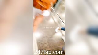 Mini Skirt Spy Voyeur with Face Young Amateur Chinese Asian Girl 452