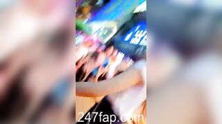 Panty Under Short Skirt Voyeur with Face Young Amateur Chinese Asian Girl 457