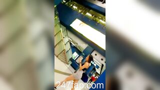 Mini Skirt Spy Voyeur with Face Young Amateur Chinese Asian Girl 459x