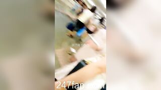 Mini Skirt Spy Voyeur with Face Young Amateur Chinese Asian Girl 470x