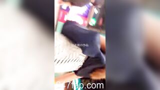Under Skirt Record Voyeur with Face Young Amateur Chinese Asian Girl in Public 478