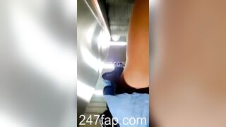 Panty Under Short Skirt Voyeur with Face Young Amateur Chinese Asian Girl 484