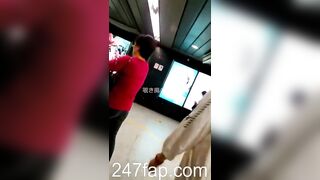 Mini Skirt Spy Voyeur with Face Young Amateur Chinese Asian Girl 482x