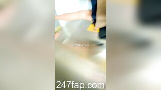 Panty Under Short Skirt Voyeur with Face Young Amateur Chinese Asian Girl 485x