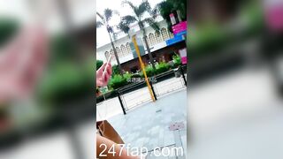 Mini Skirt Spy Voyeur with Face Young Amateur Chinese Asian Girl 486