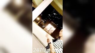 Panty Under Short Skirt Voyeur with Face Young Amateur Chinese Asian Girl 488