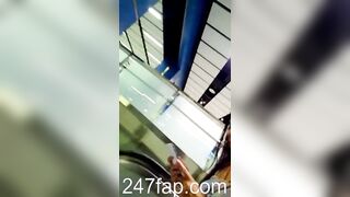 Under Skirt Record Voyeur with Face Young Amateur Chinese Asian Girl in Public 492x