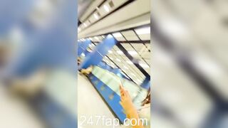 Under Skirt Record Voyeur with Face Young Amateur Chinese Asian Girl in Public 492x