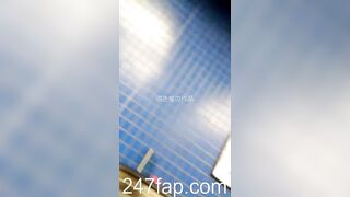 Low Angle Peeping Voyeur with Face Young Amateur Chinese Asian Girl in Public 498x