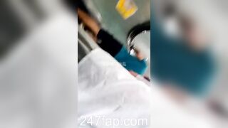 Panty Voyeur Upskirt with Face Young Amateur Chinese Asian Girl in Public 505