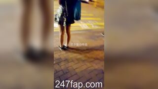 Under Skirt Record Voyeur with Face Young Amateur Chinese Asian Girl in Public 508x