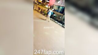 Panty Under Short Skirt Voyeur with Face Young Amateur Chinese Asian Girl 509