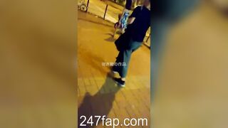 Panty Under Short Skirt Voyeur with Face Young Amateur Chinese Asian Girl 509