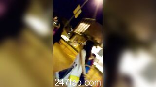 Under Skirt Record Voyeur with Face Young Amateur Chinese Asian Girl in Public 510