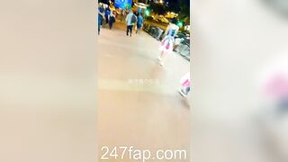 Panty Under Short Skirt Voyeur with Face Young Amateur Chinese Asian Girl 511