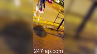 Panty Under Short Skirt Voyeur with Face Young Amateur Chinese Asian Girl 511