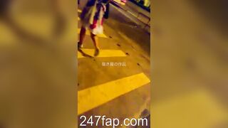 Panty Under Short Skirt Voyeur with Face Young Amateur Chinese Asian Girl 511
