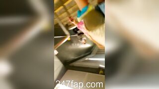 Under Skirt Record Voyeur with Face Young Amateur Chinese Asian Girl in Public 70