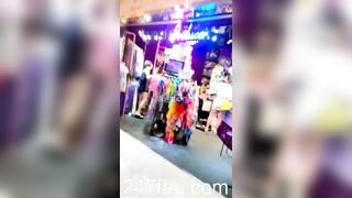 Low Angle Peeping Voyeur with Face Young Amateur Chinese Asian Girl in Public 75