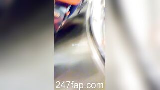 Under Skirt Record Voyeur with Face Young Amateur Chinese Asian Girl in Public 76