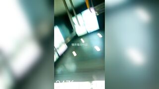 Panty Voyeur Upskirt with Face Young Amateur Chinese Asian Girl in Public 77x