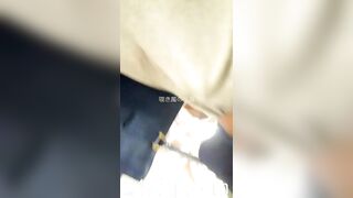 Mini Skirt Spy Voyeur with Face Young Amateur Chinese Asian Girl 80