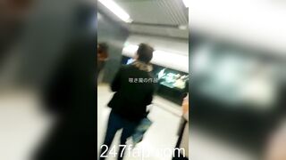 Mini Skirt Spy Voyeur with Face Young Amateur Chinese Asian Girl 82x