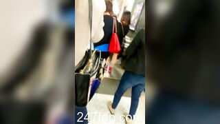 Mini Skirt Spy Voyeur with Face Young Amateur Chinese Asian Girl 82x