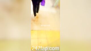 Under Skirt Record Voyeur with Face Young Amateur Chinese Asian Girl in Public 84