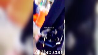 Under Skirt Record Voyeur with Face Young Amateur Chinese Asian Girl in Public 84