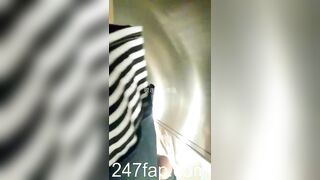 Panty Voyeur Upskirt with Face Young Amateur Chinese Asian Girl in Public 85