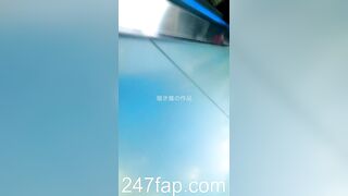 Panty Under Short Skirt Voyeur with Face Young Amateur Chinese Asian Upskirt Girl in Public 90x