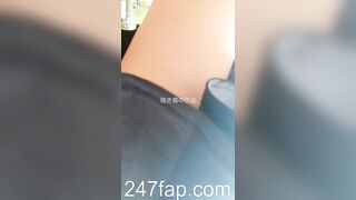 Panty Under Short Skirt Voyeur with Face Young Amateur Chinese Asian Upskirt Girl in Public 90x