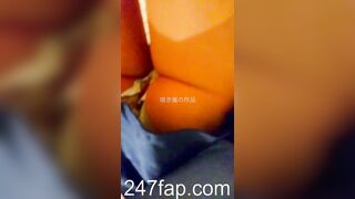 Panty Voyeur Upskirt with Face Young Amateur Chinese Asian Girl in Public 91x